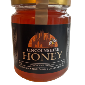 A jar of Lincolnshire honey